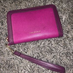 Vera Bradley Plum Wristlet